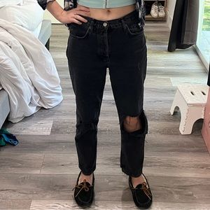 AGOLDE dark denim cotton jeans 26